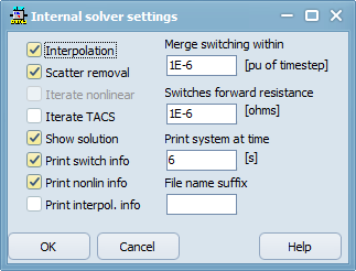 SolverSettings